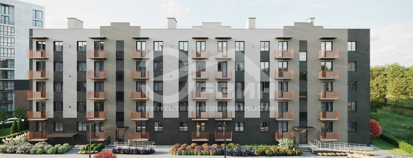 Продажа 1-комнатной новостройки, Гурьевск, Переулок Байдукова,  3