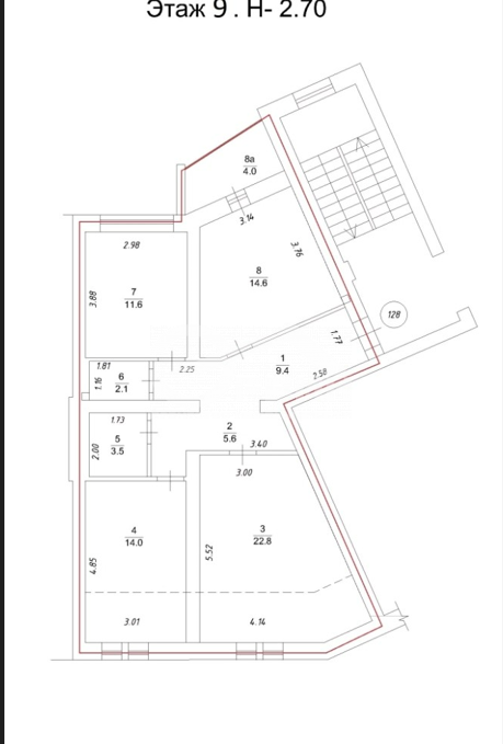 Продажа 3-комнатной квартиры, Васильково, Весенняя,  1