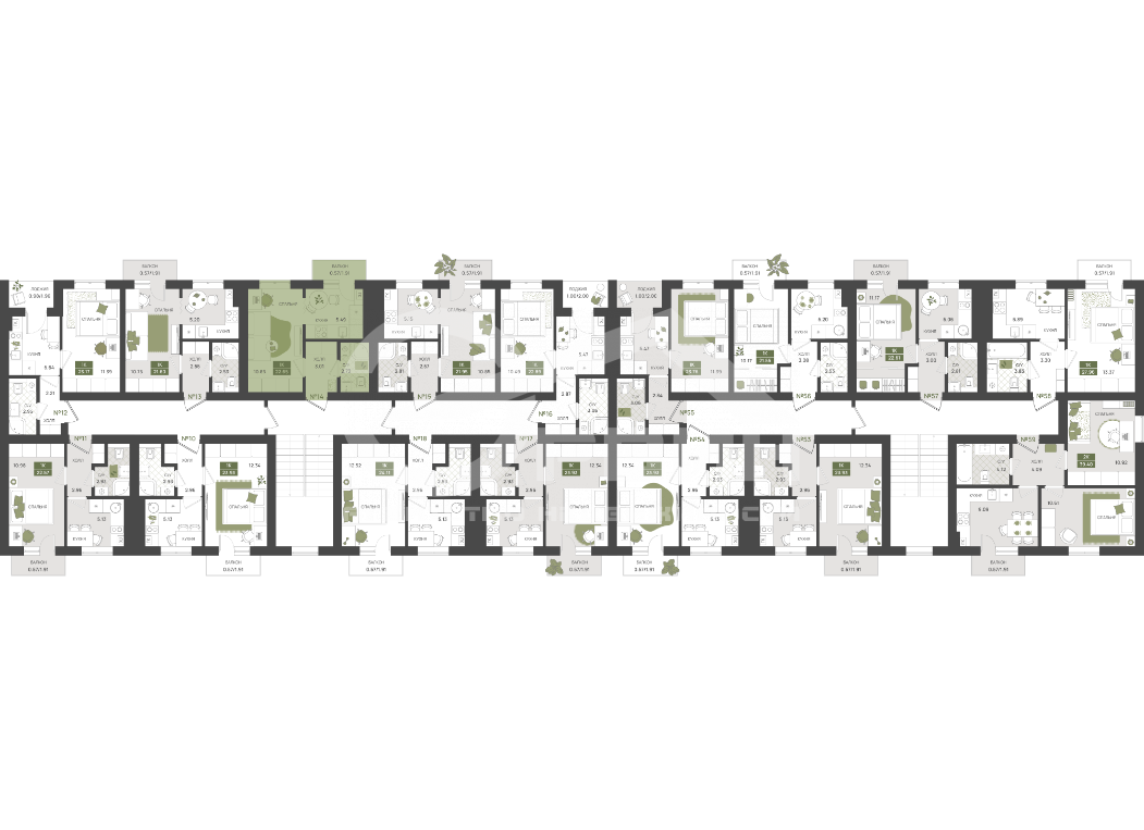 Продажа 1-комнатной новостройки, Гурьевск, Переулок Байдукова,  3