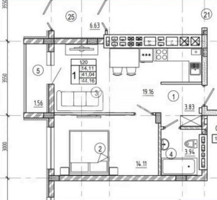 Продажа 1-комнатной квартиры, Калининград, Закатная,  Улица