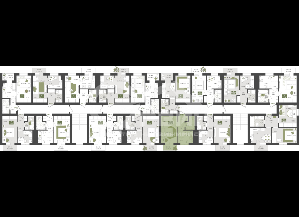 Продажа 1-комнатной новостройки, Гурьевск, Переулок Байдукова,  2