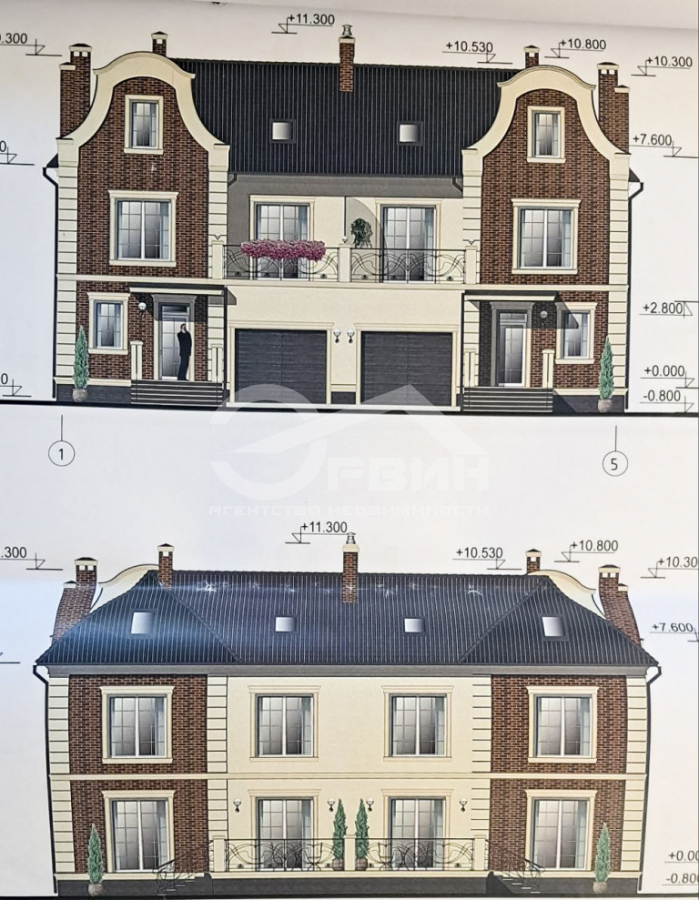 Продажа дома, 479м <sup>2</sup>, 11 сот., Малое Васильково, Улица Вишневая,  15