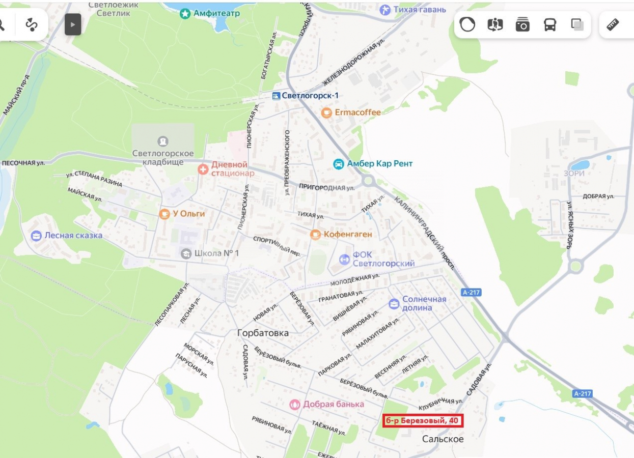 Продажа участка, Сальское, б-р Берёзовый,  40